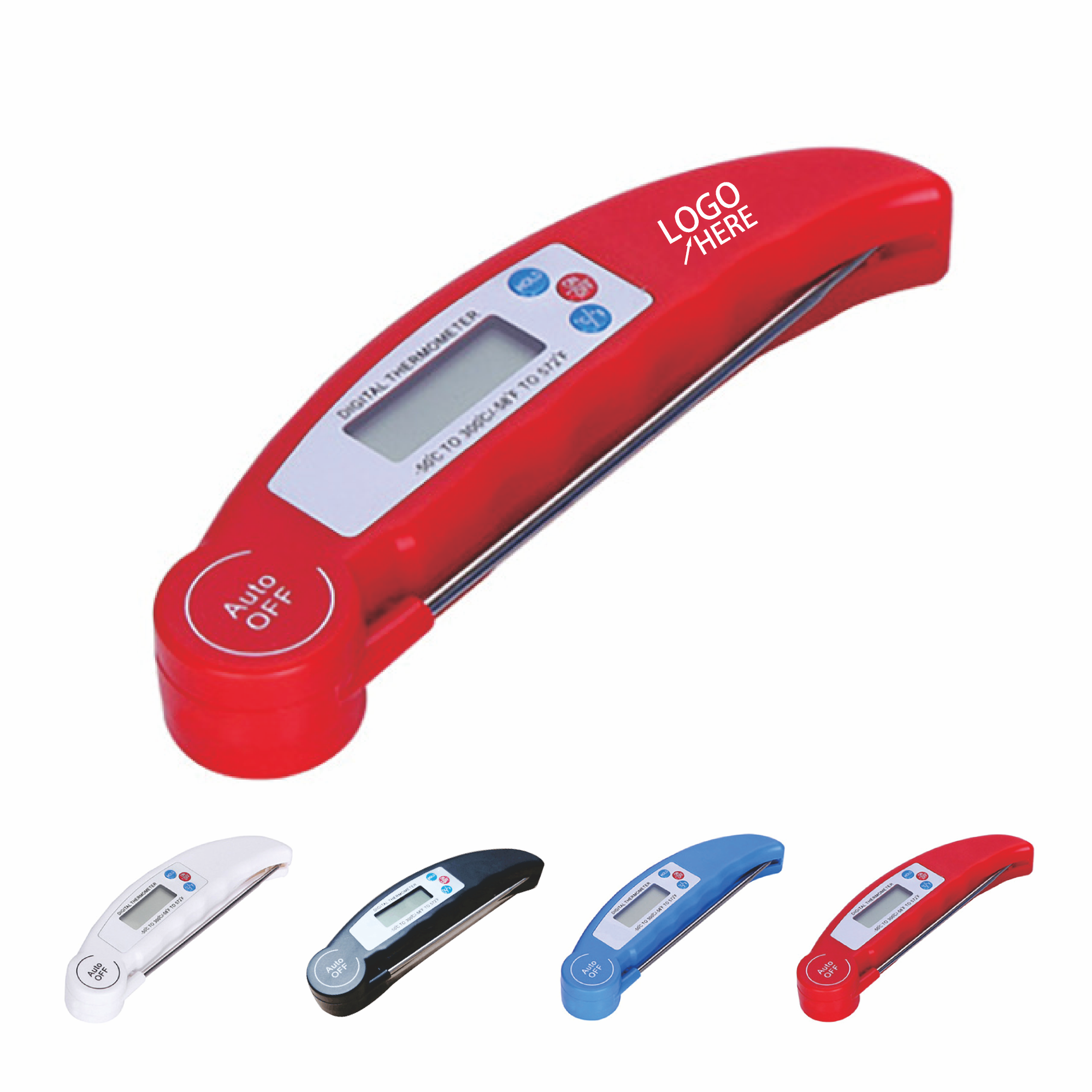 Stainless Steel Probe BBQ Thermometer 2