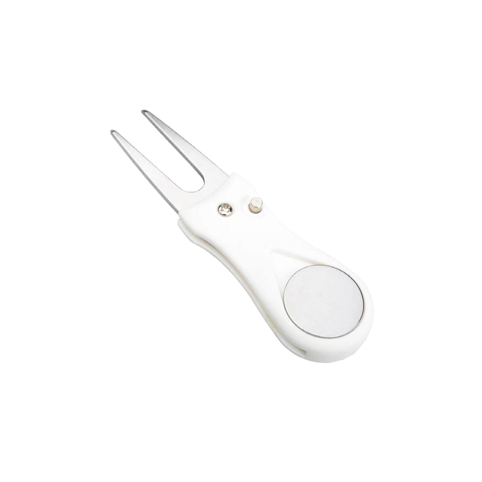 Folding Golf Divot Repair Tool With Ball Mark 4.33" x 1.26" 8