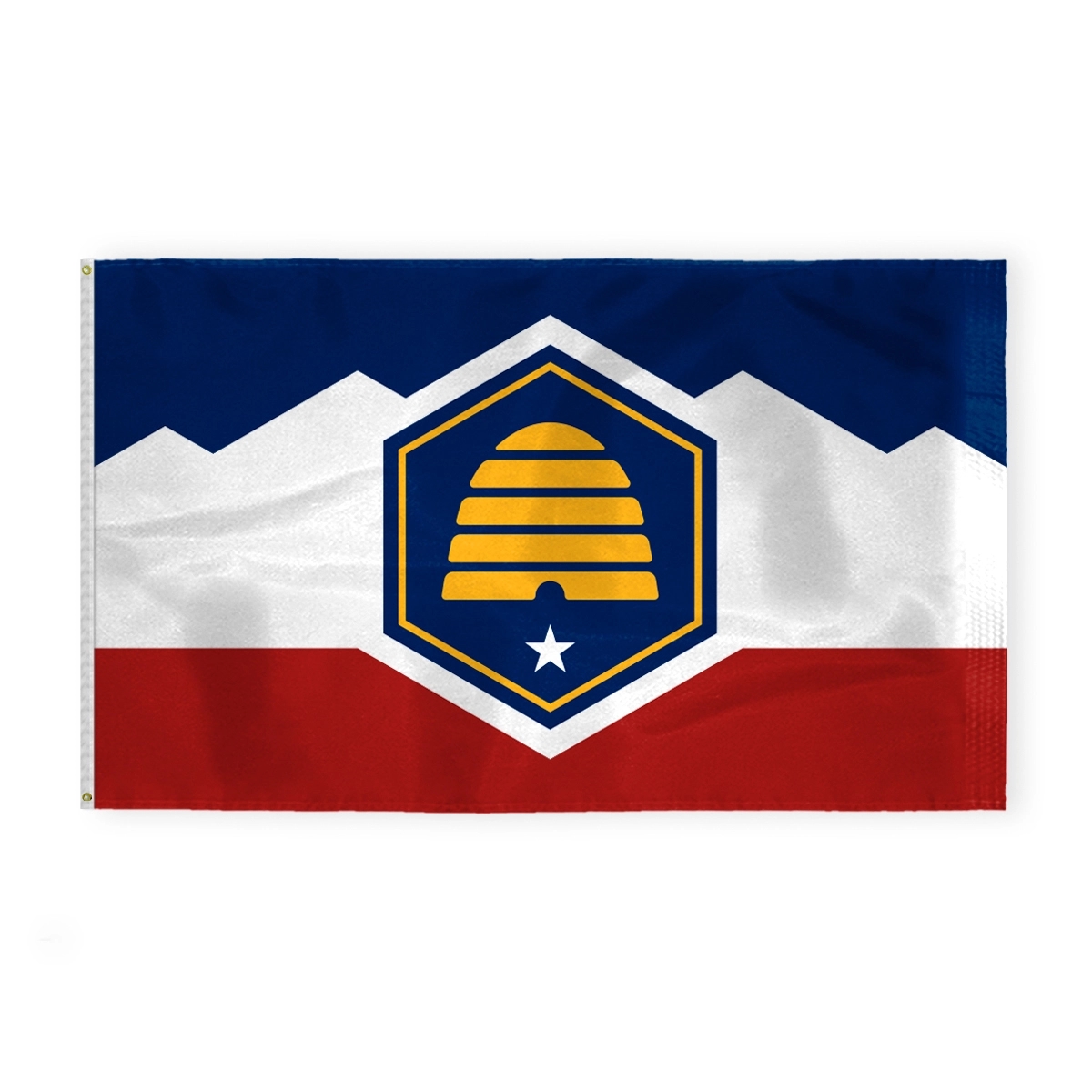 6'X10' 200D Nylon 1ply Utah(Design 2023) Flag 1