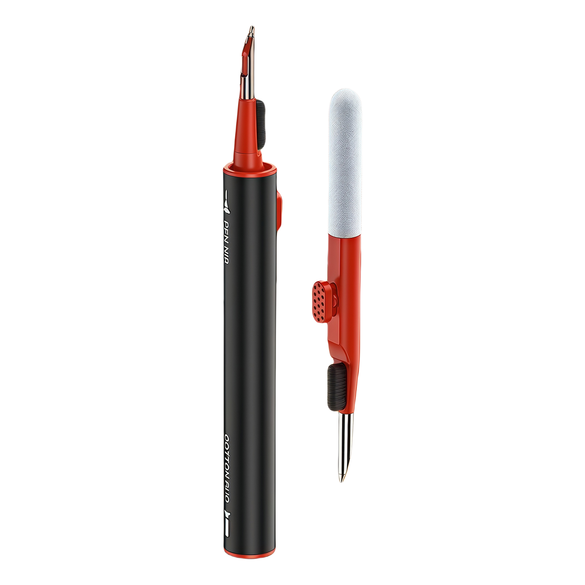 Dual Head Hidden Design Earphone Cleaning Pen with Metal Tip 2