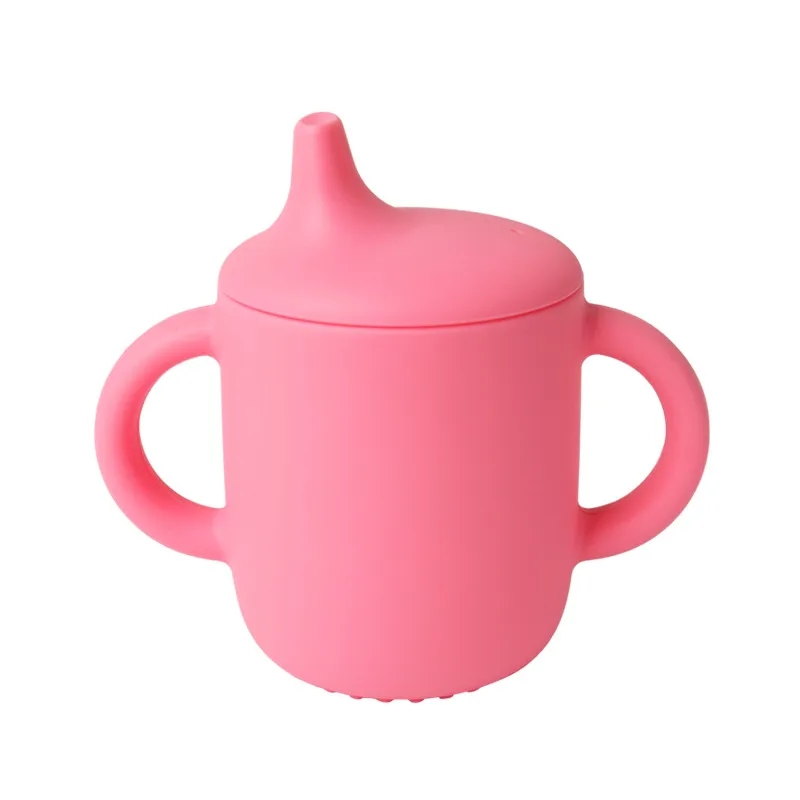 Silicone Baby Sippy Cup Food Grade 5