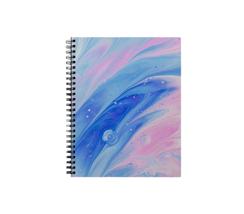 Softcover Notebook with Spiral Binding - Large 4