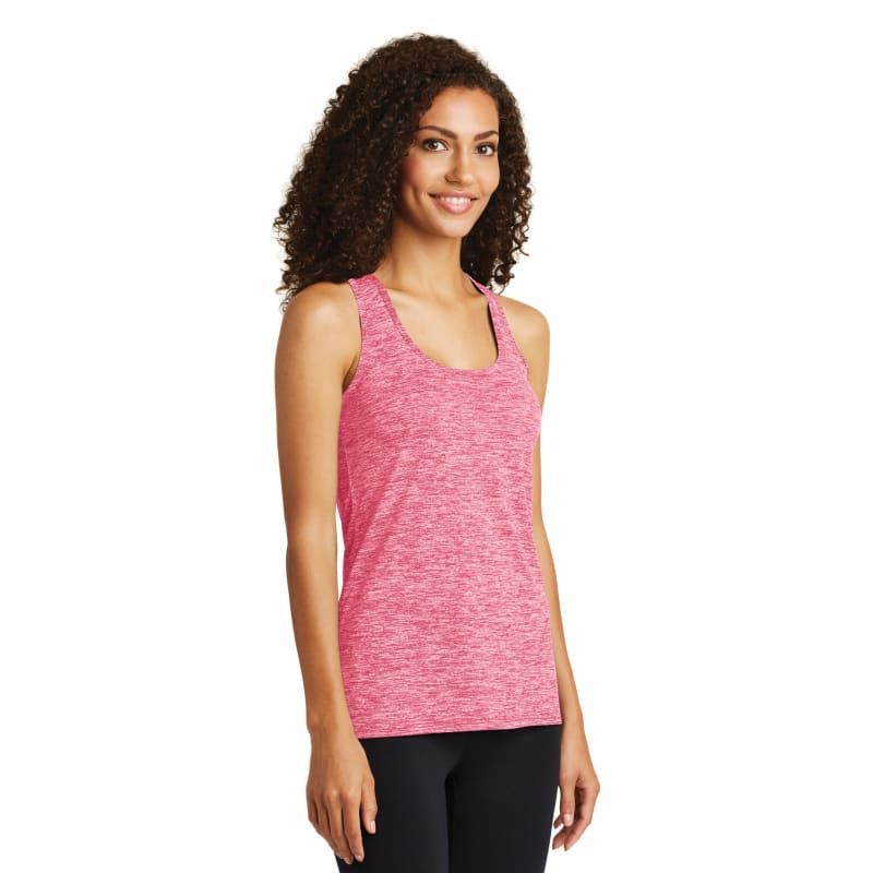 Sport-Tek Women's PosiCharge Electric Heather Racerback Tank. 25