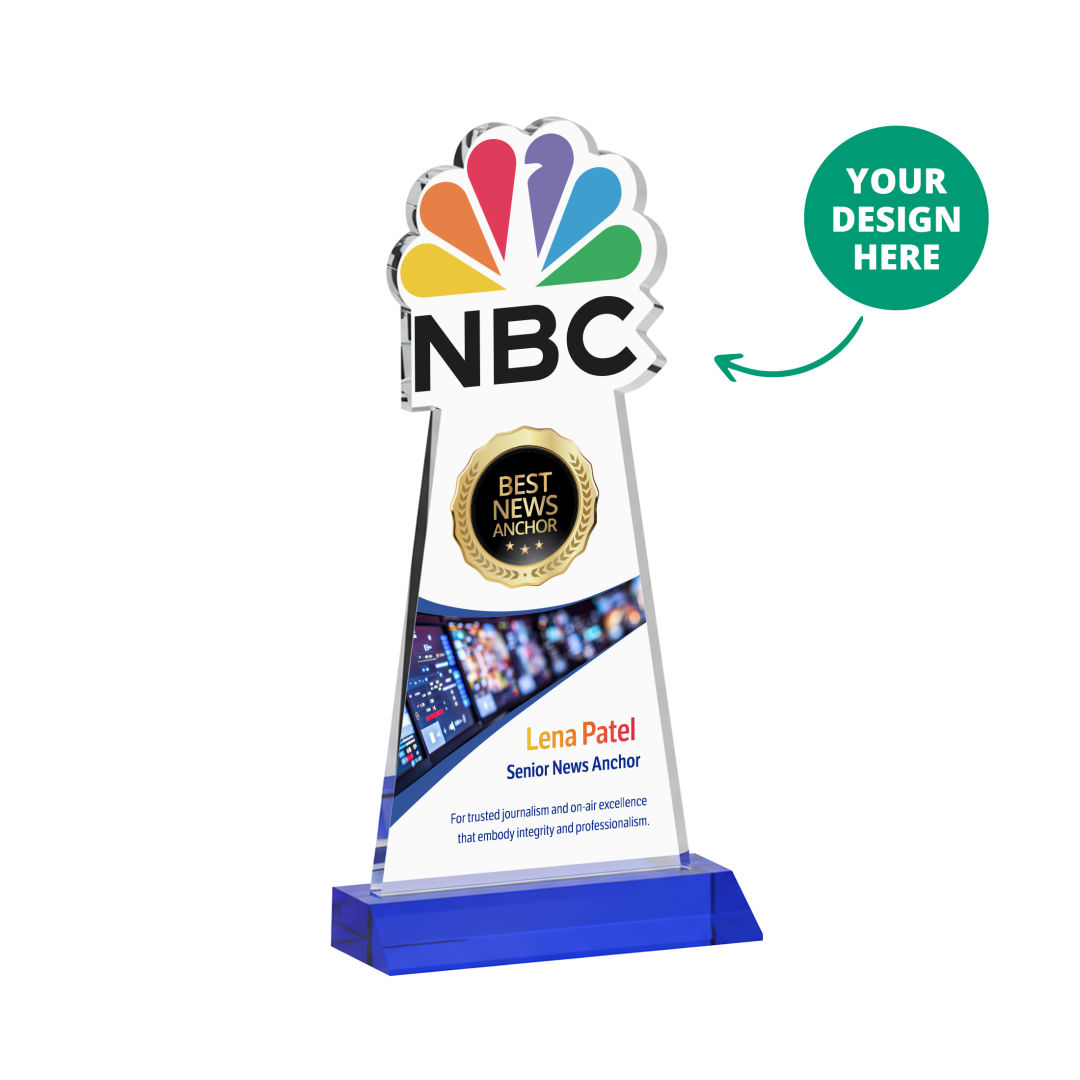 EdgeCraft VividPrint™ on Mitered Base - Blue (via Air)