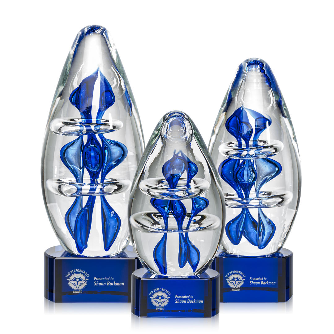 Eminence Award on Paragon Base - Blue