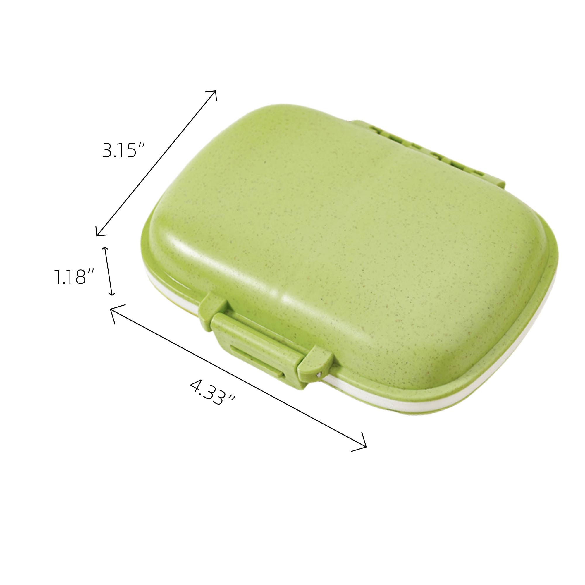MOQ 10pcs Travel Pill Container 3