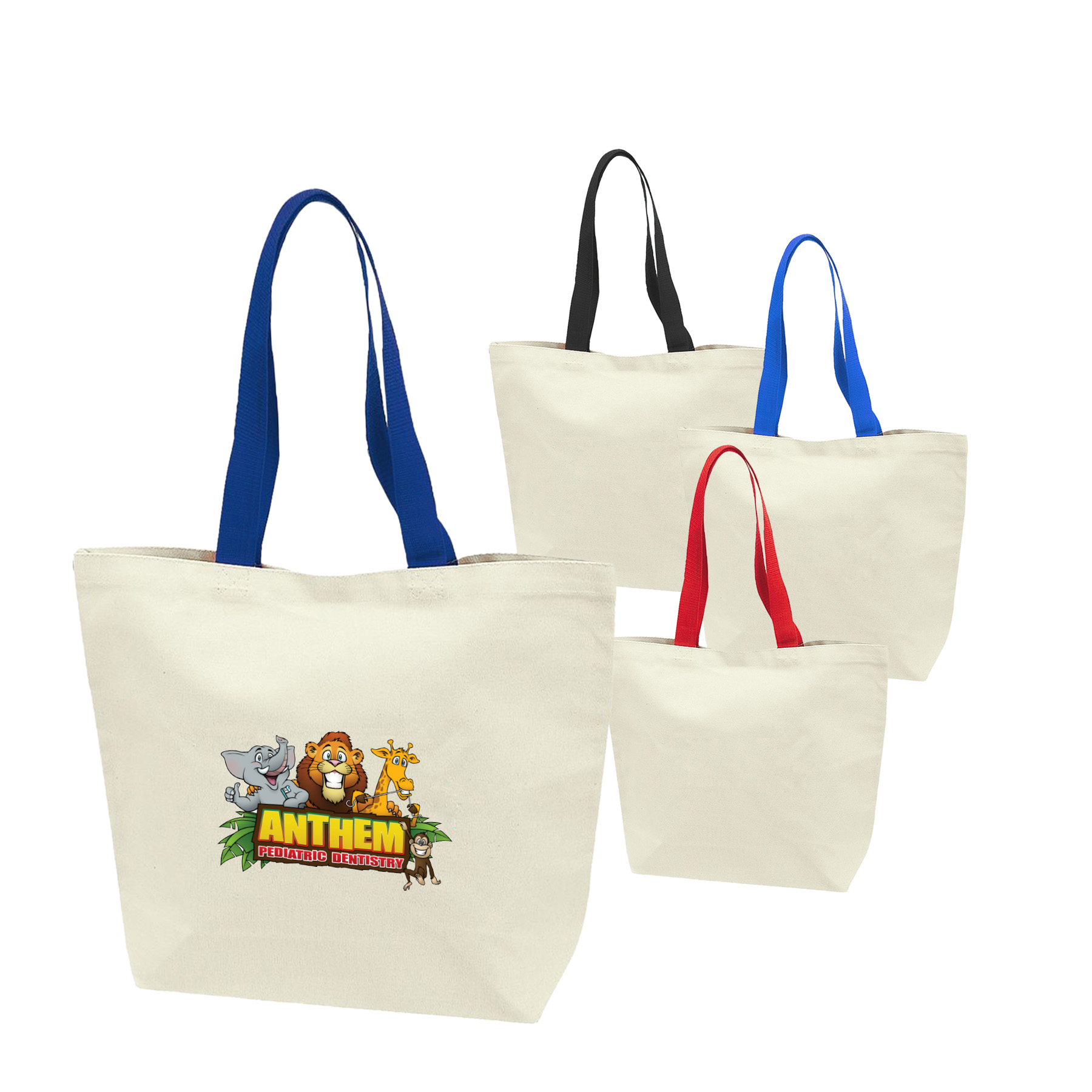 13 oz. Heavy Cotton Canvas Tote Bag w/Gusset 4