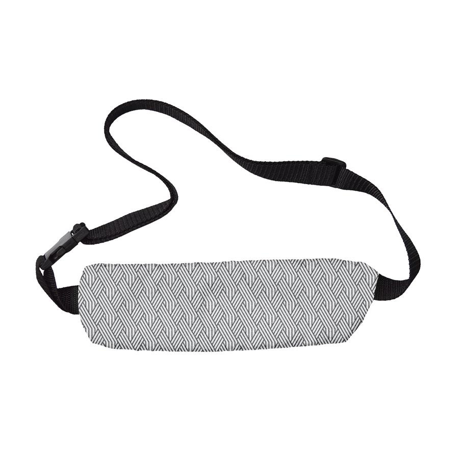 Sublimation Rectangular Running Belt w/ 1 Pocket 11x1x3.4 in 2