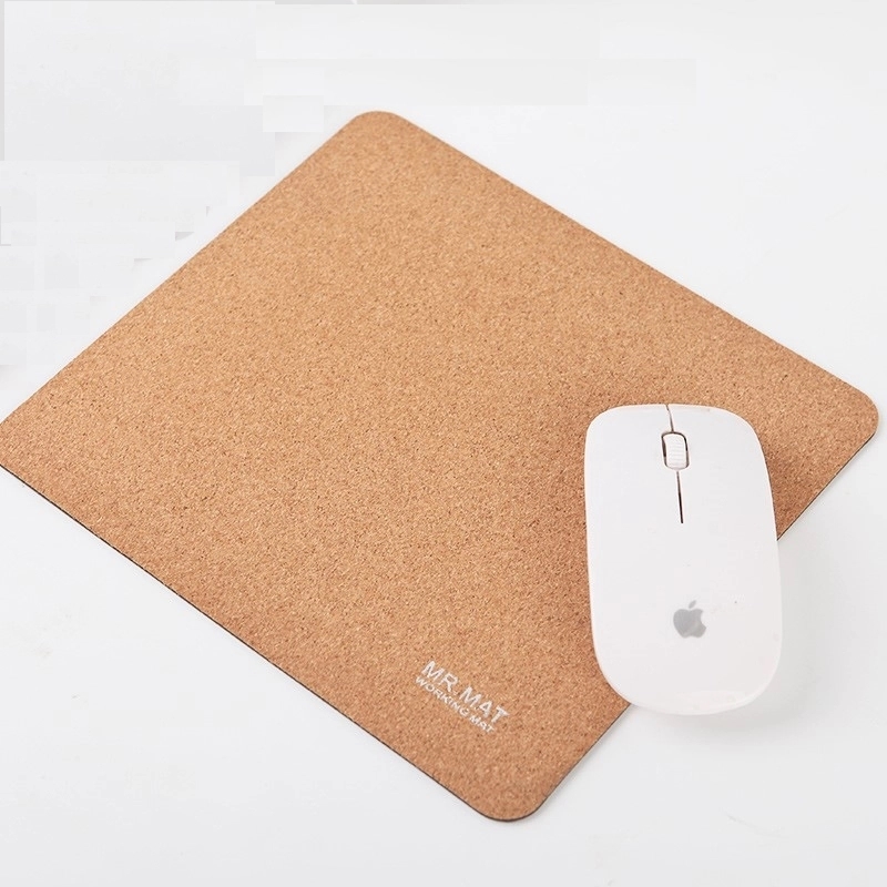 Cork Mouse Pad, custom desk accessory with logo imprint 2