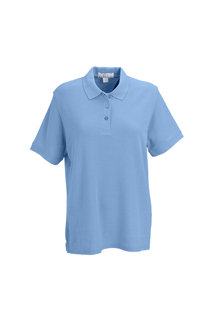 Women's Soft-Blend Double-Tuck Pique Polo 2
