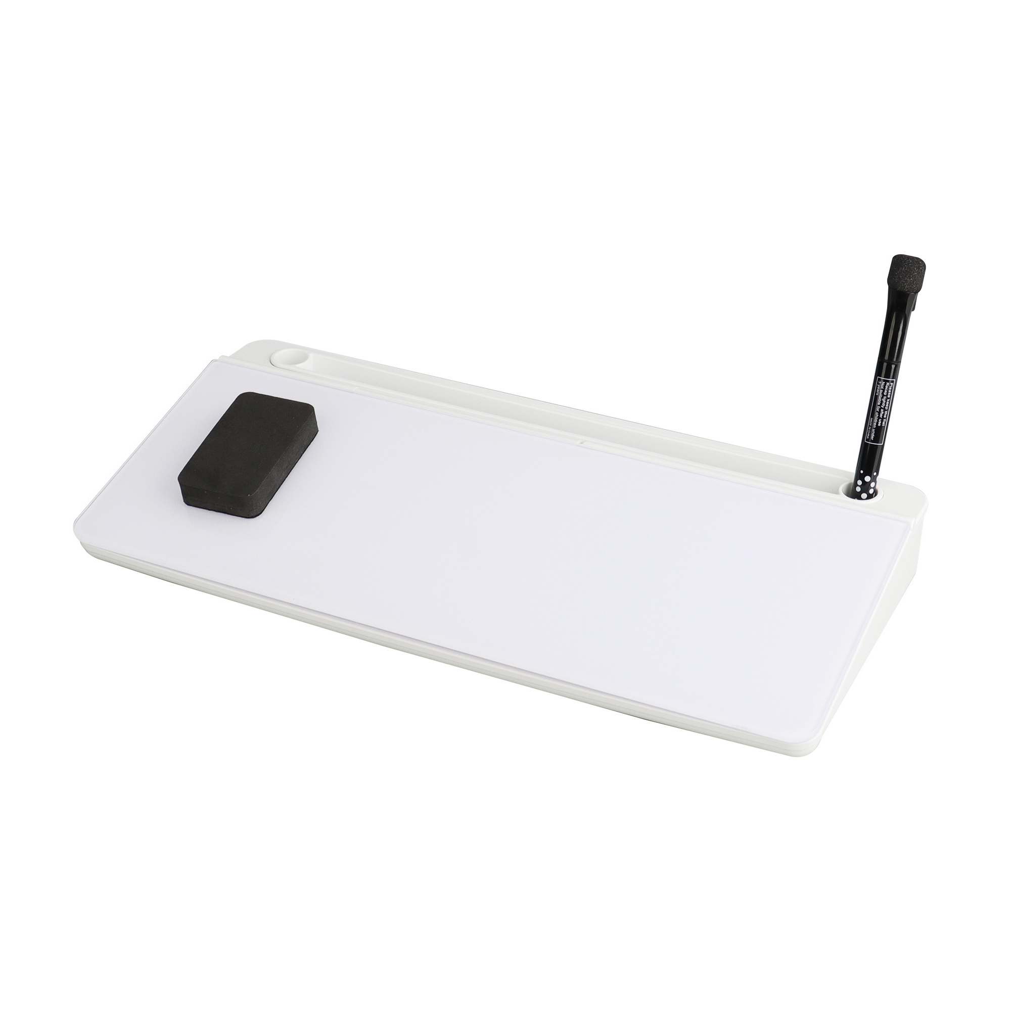 Desktop Dry Erase Board With Storage Tray 5