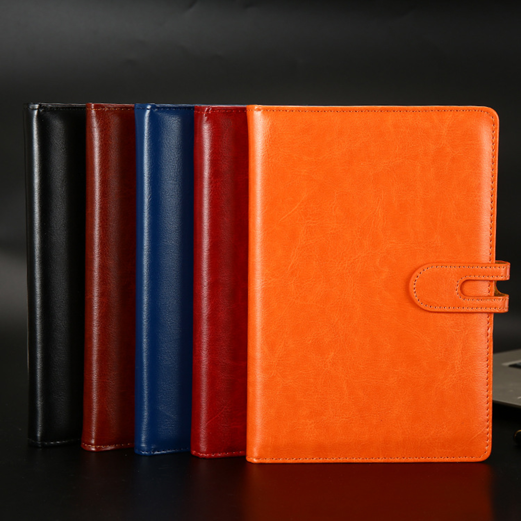 Luxurious A5 Leather Hardcover Notebook 2