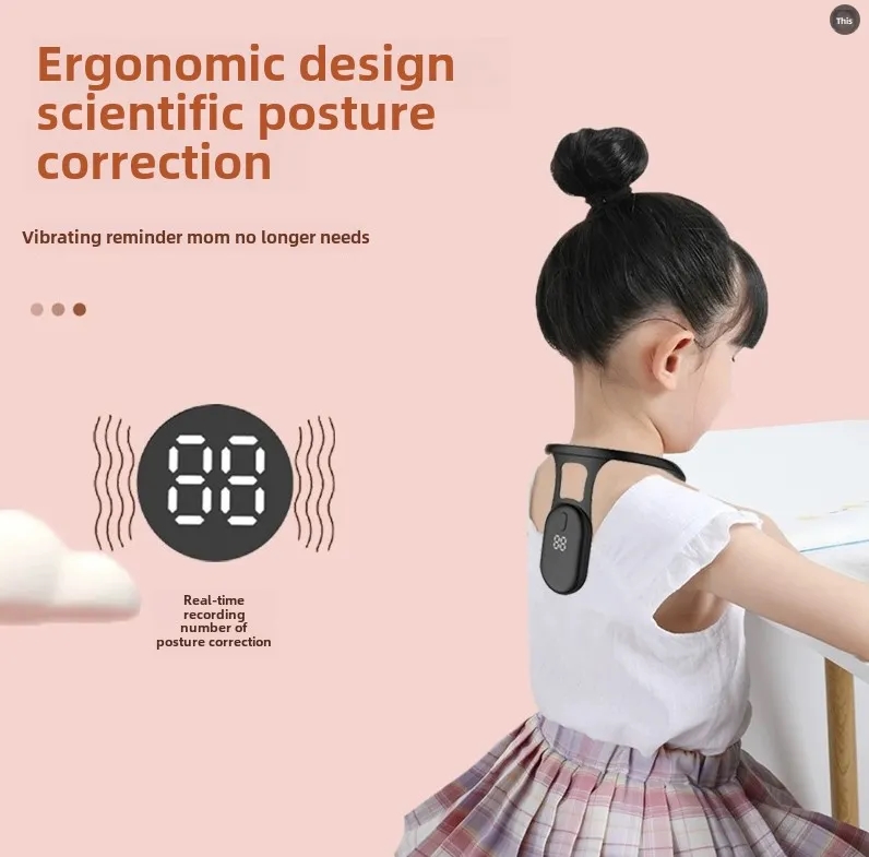 Real Time Posture Monitor with 25 Degree Alert Memory Storage Screen 1