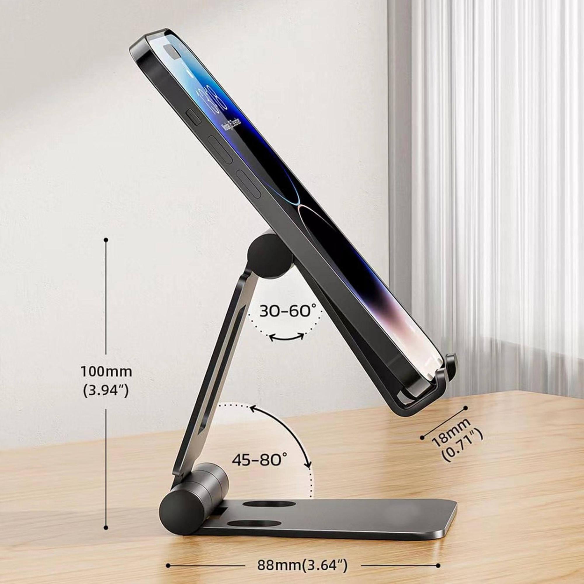 Dual Folding Cell Phone Stand 3
