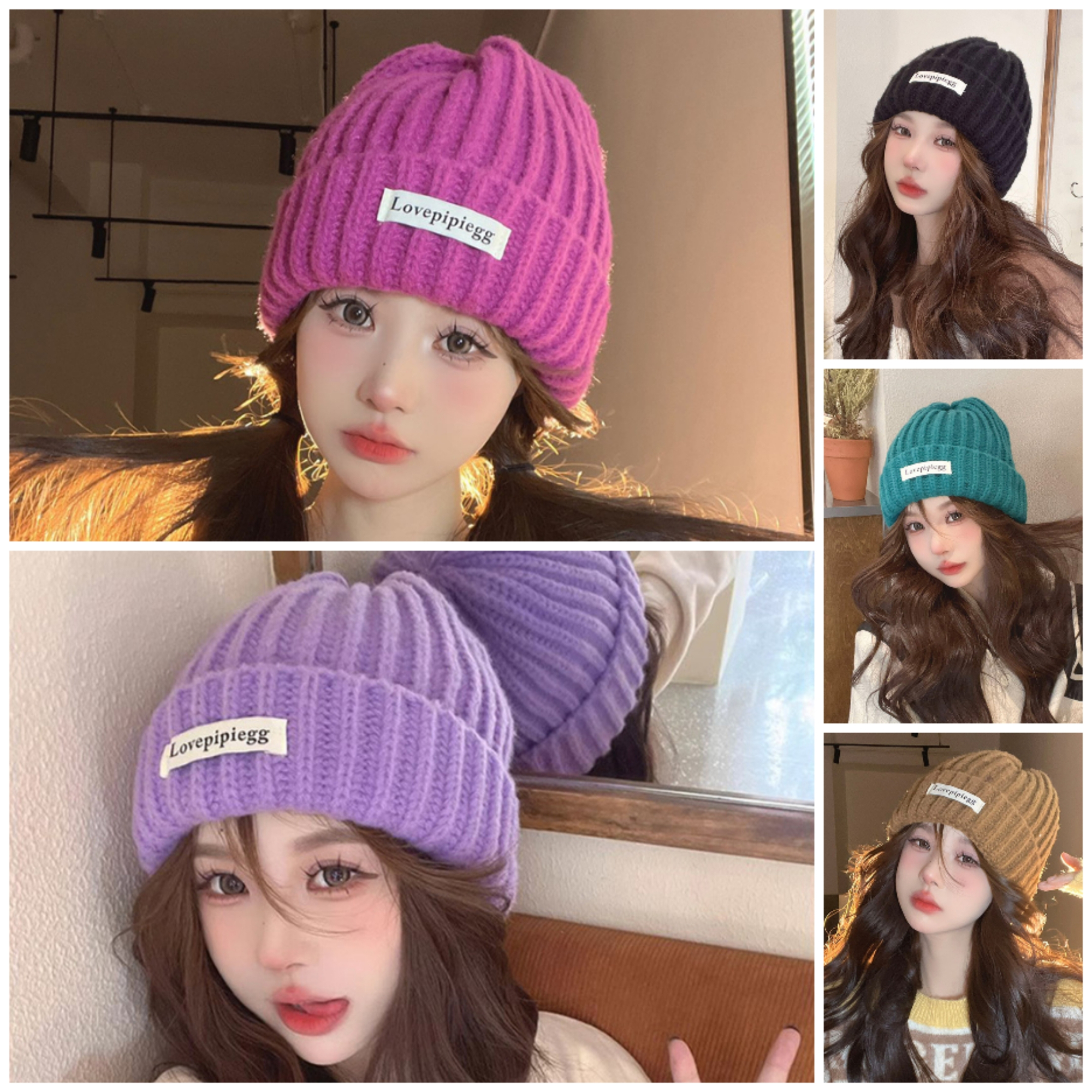 Winter Knit Beanie Hat 4