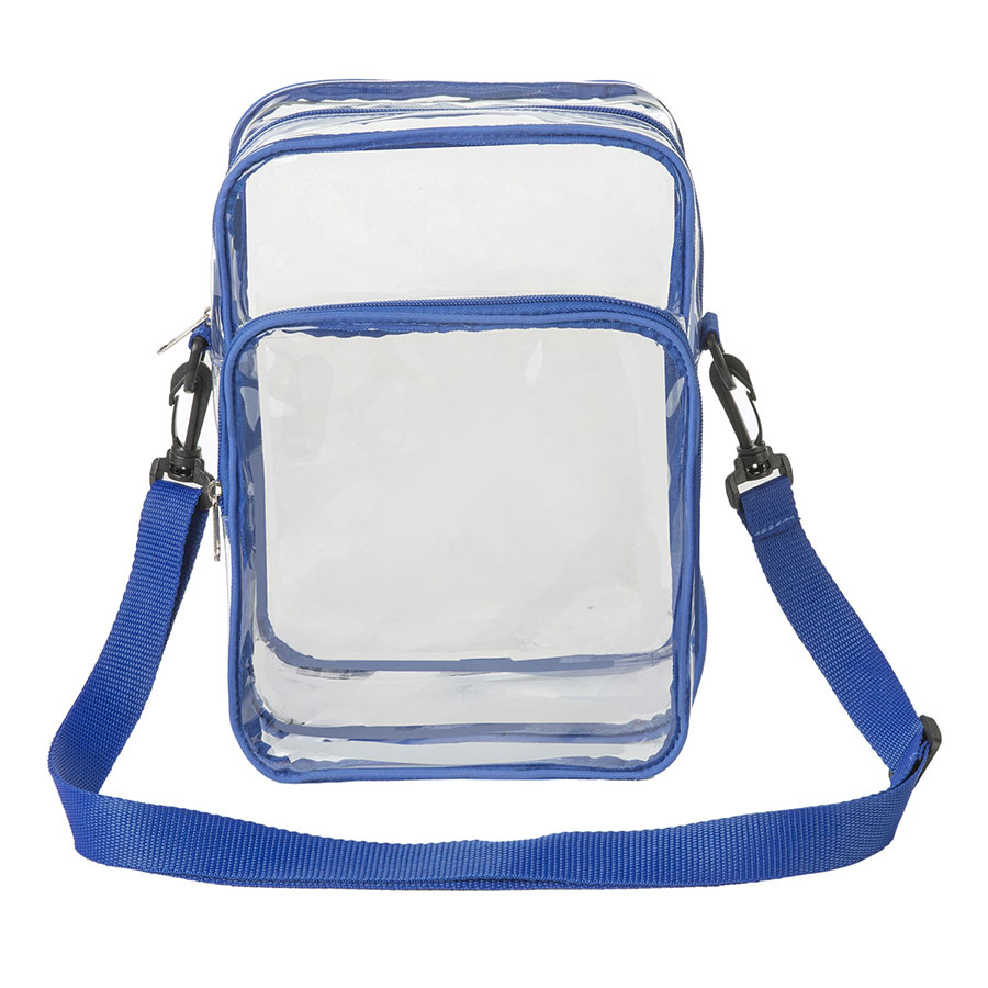 ClearPass Clear Crossbody Bag 7.5" x 3" 2