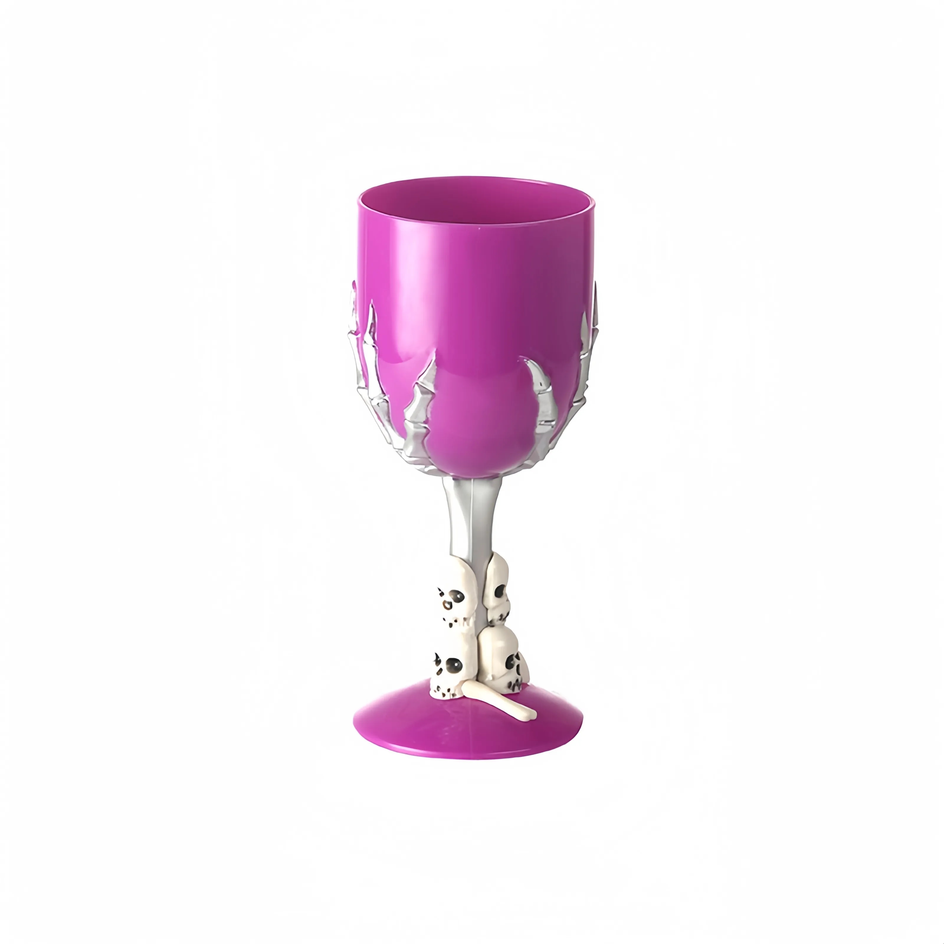 Resin Halloween High Footed Ghost Claw Cup 5