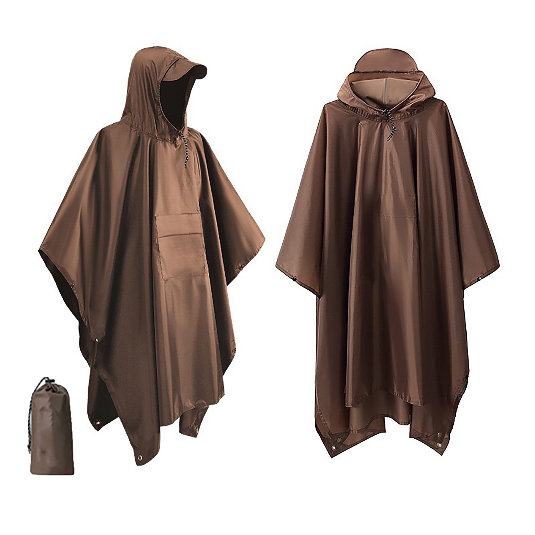 Waterproof Poncho with Pocket 3
