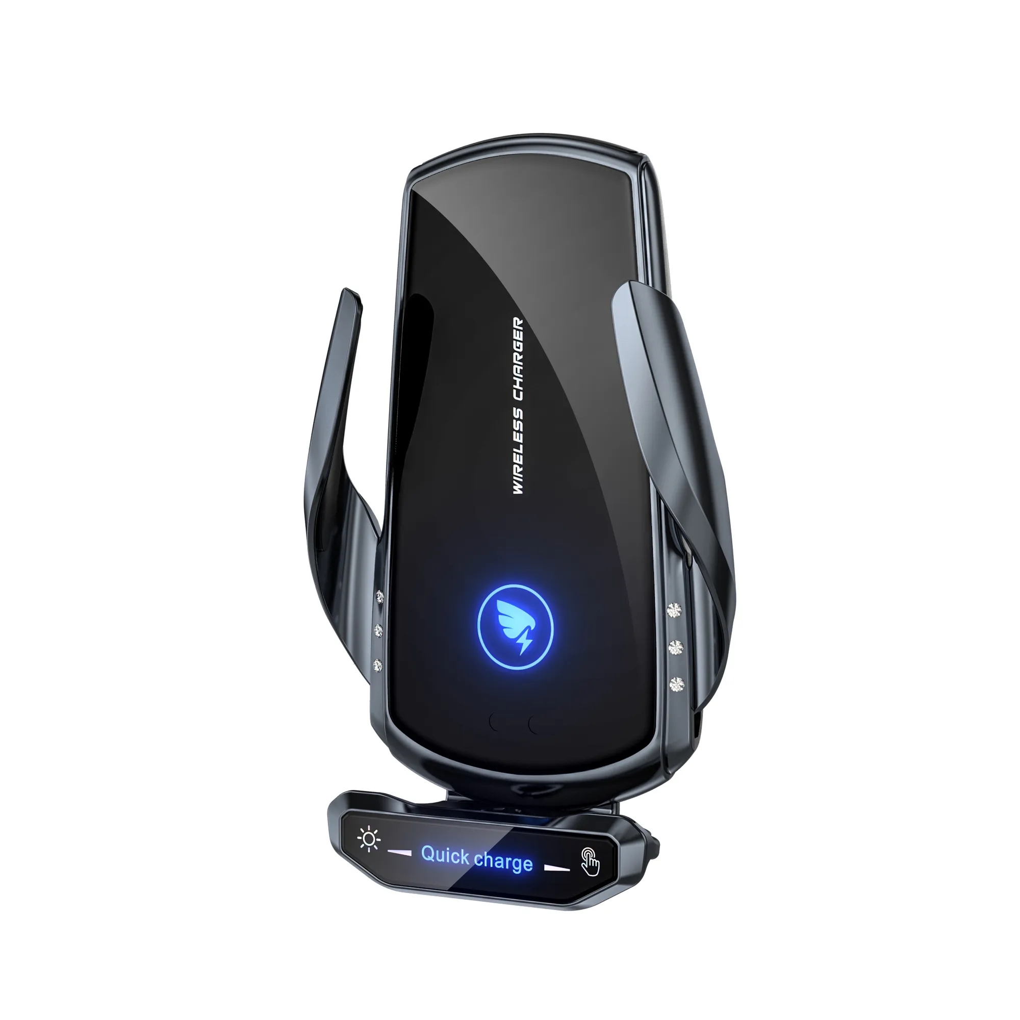 MOQ 50 Smart Car Phone Holder with 15W Fast Charging 4