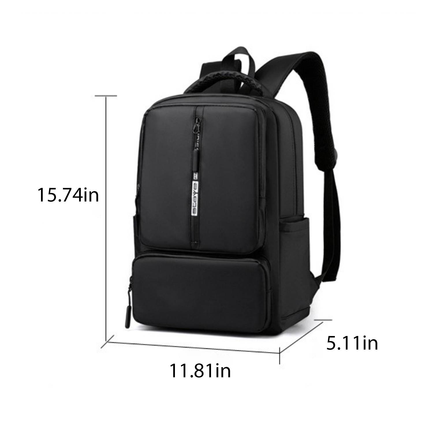 Oxford Business Commuter Backpack With USB Charging Port 4