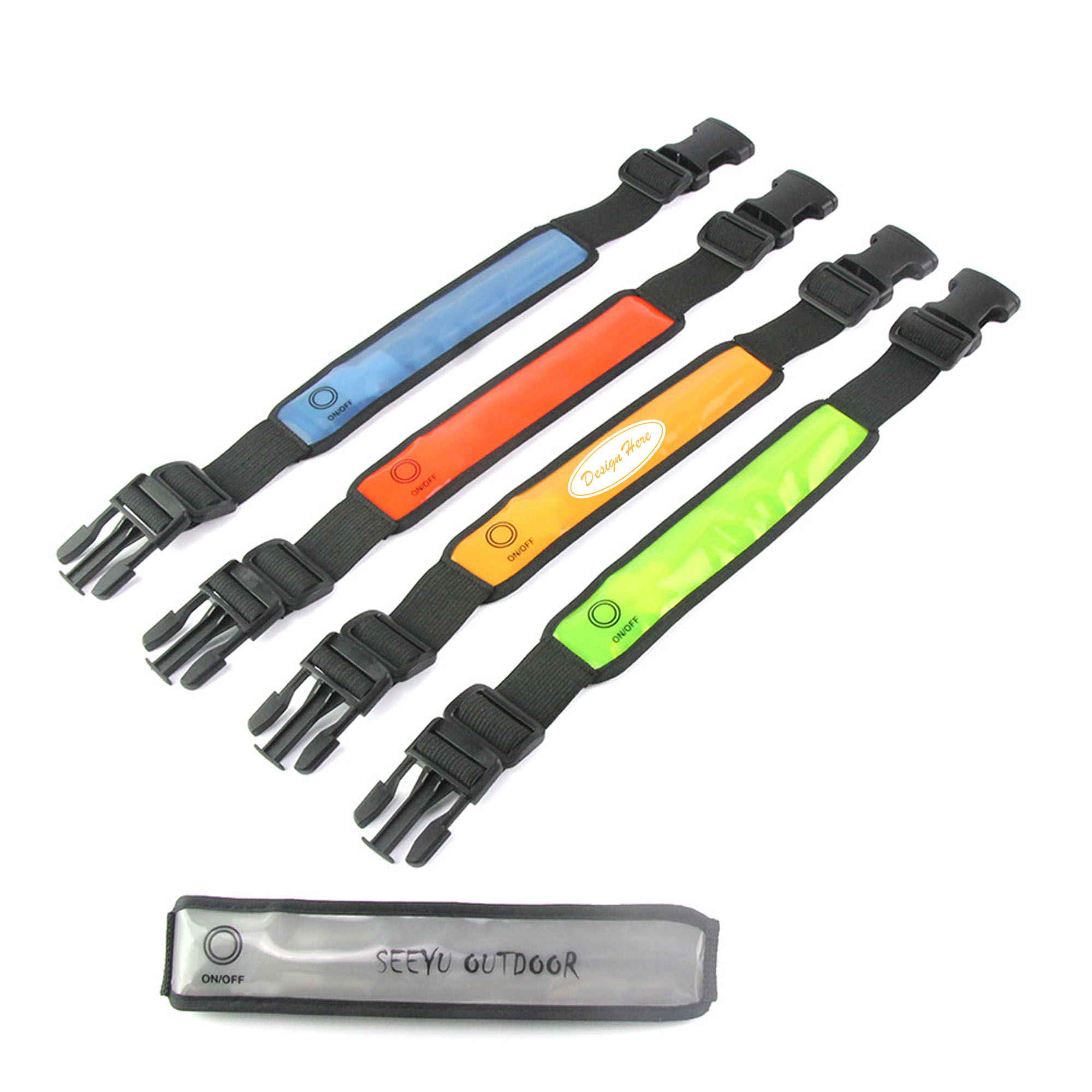 Buckle Style LED Glowing Wristband 3