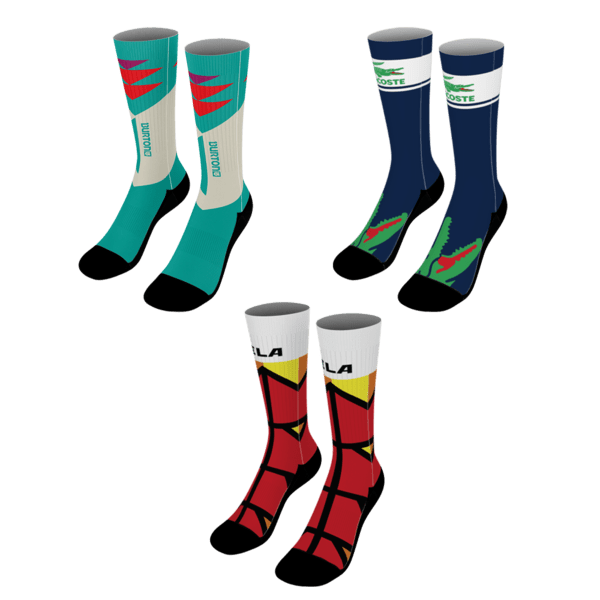 19" Dye Sublimated Socks (Pair) 33