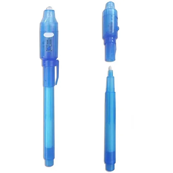 Invisible Disappearing Ink Pen With UV Light Party Toy 7