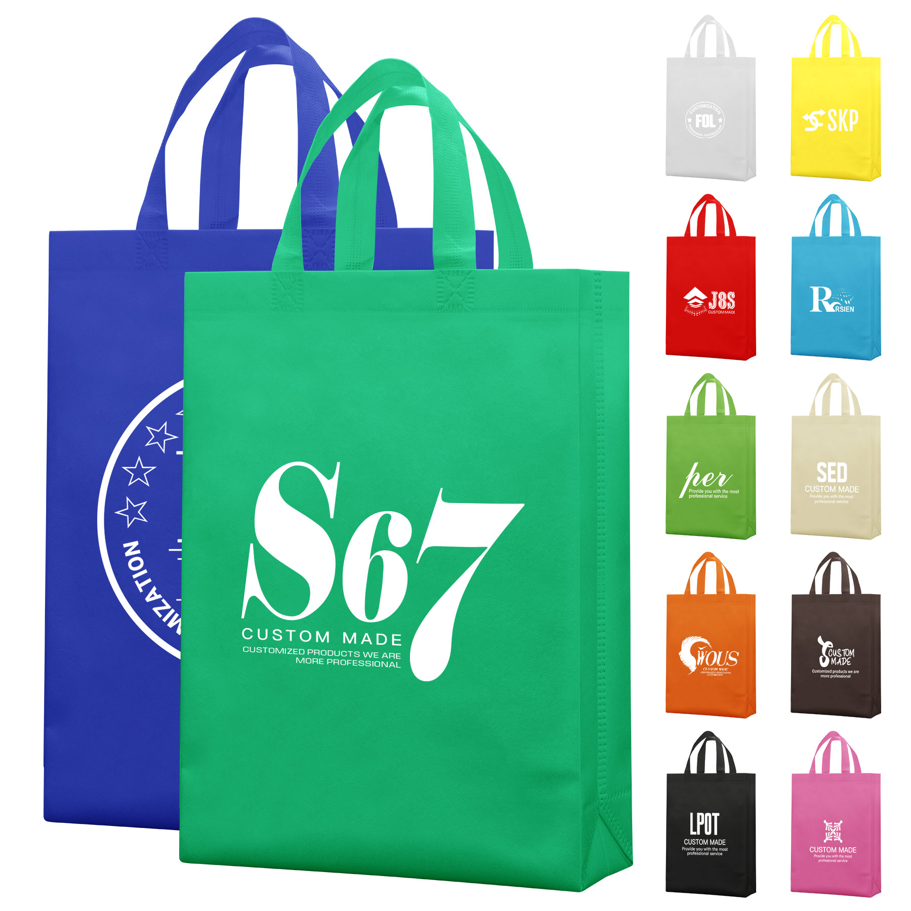 Non-Woven Grocery Tote Bag 2