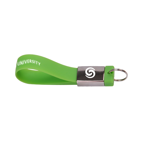 Rock Falls Silicon Key Chain Mini USB 3