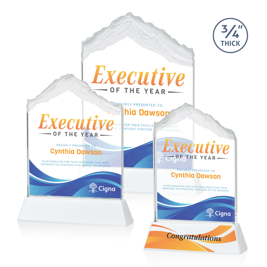 Everest VividPrint™ Award on Newhaven - White