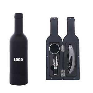 3 In 1 Wine Opener With Corkscrew Blade And Bottle Shaped Case 5