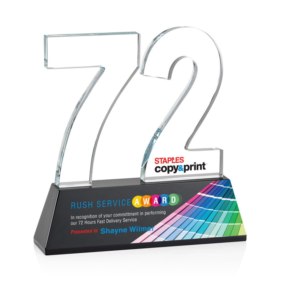 Milestone Optical VividPrint™ Award - Black 1