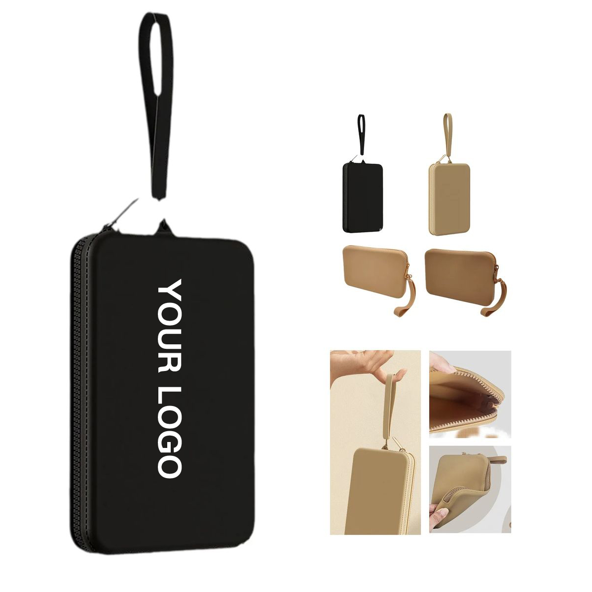 7 Inch Silicone Pouch for Travel Accessories 3
