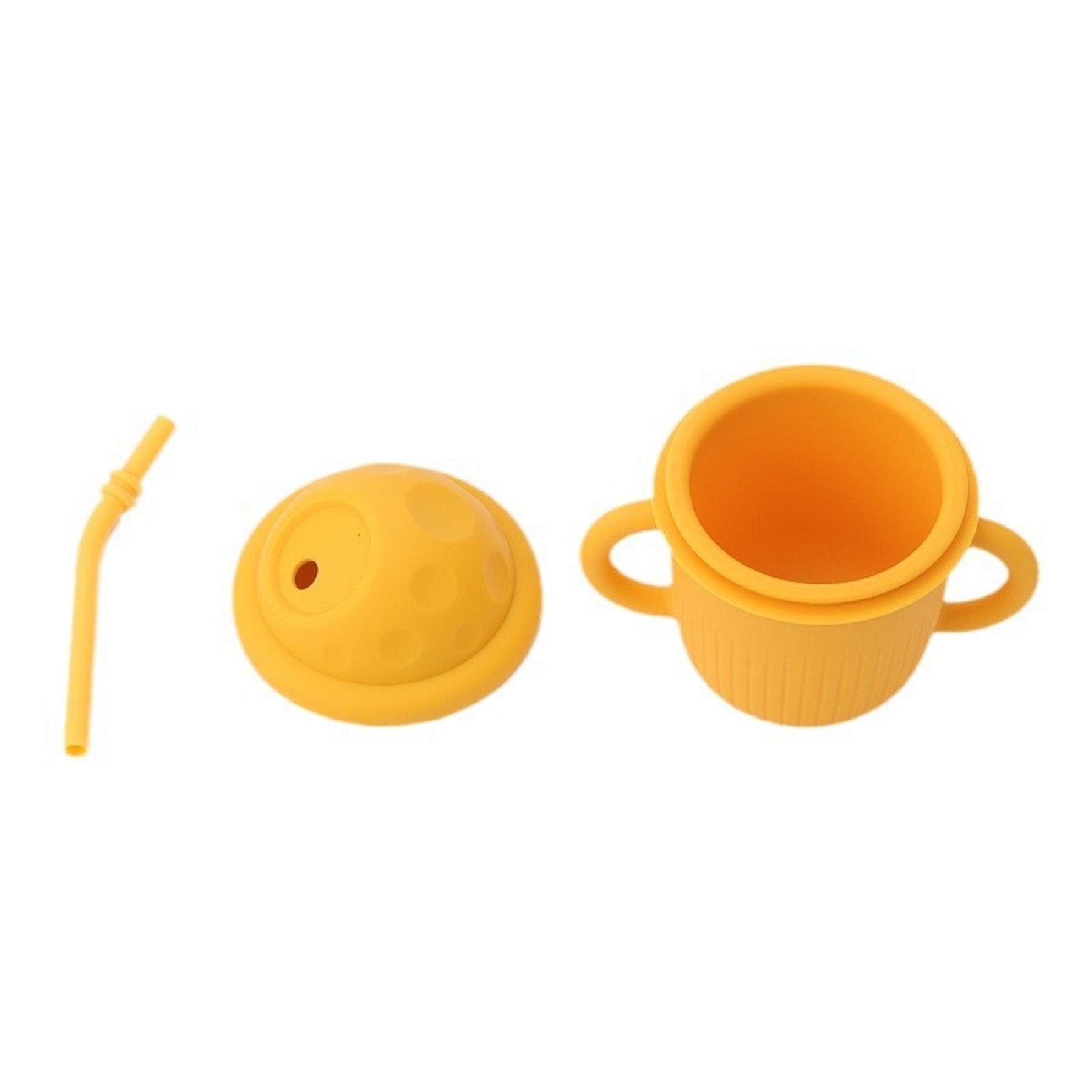 Toddler Silicone Training Cup With Straw 7