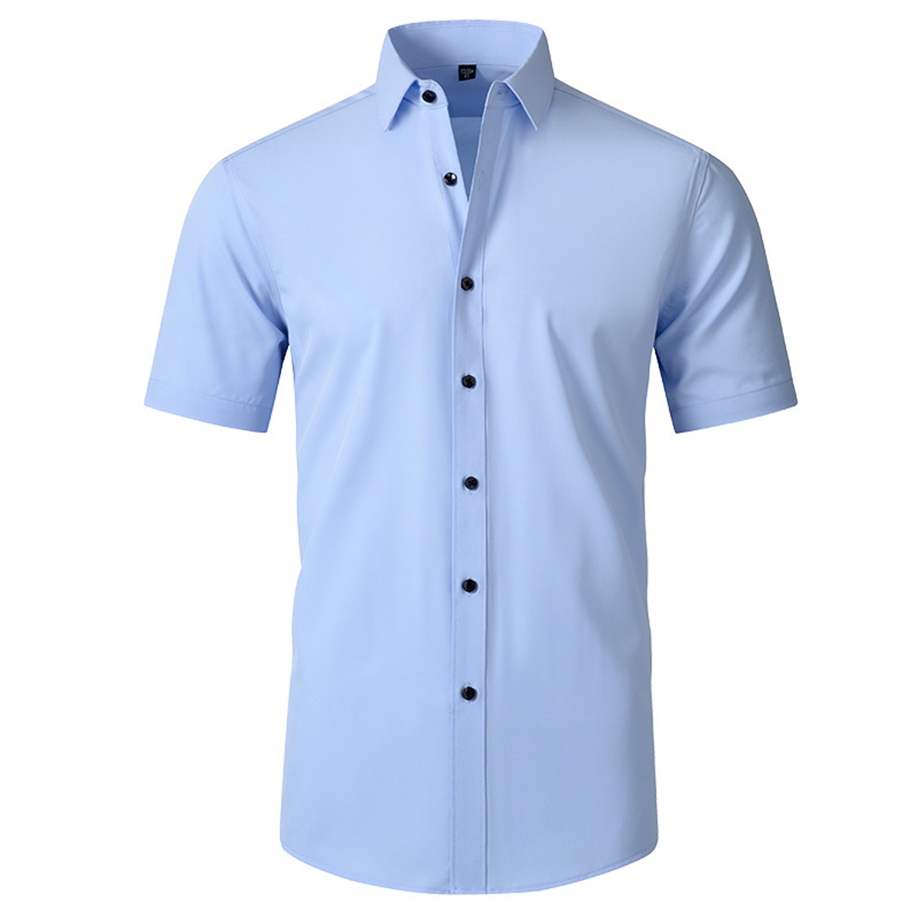 4-Way Stretch Short Sleeve Button Down Shirts 5