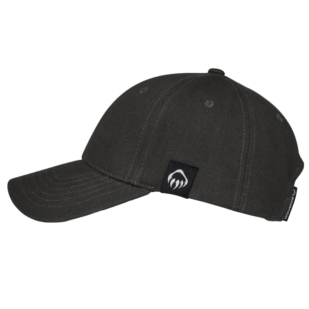 Wolverine Grey Claw Label 6 Panel Cap 112