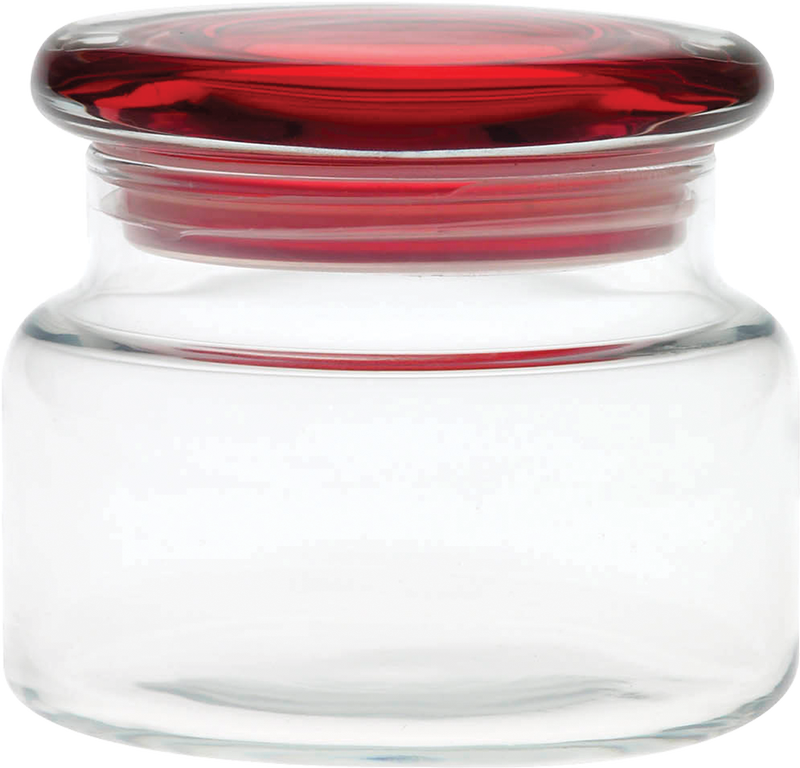 8 oz. Apothecary Jar with Flat Lid 10