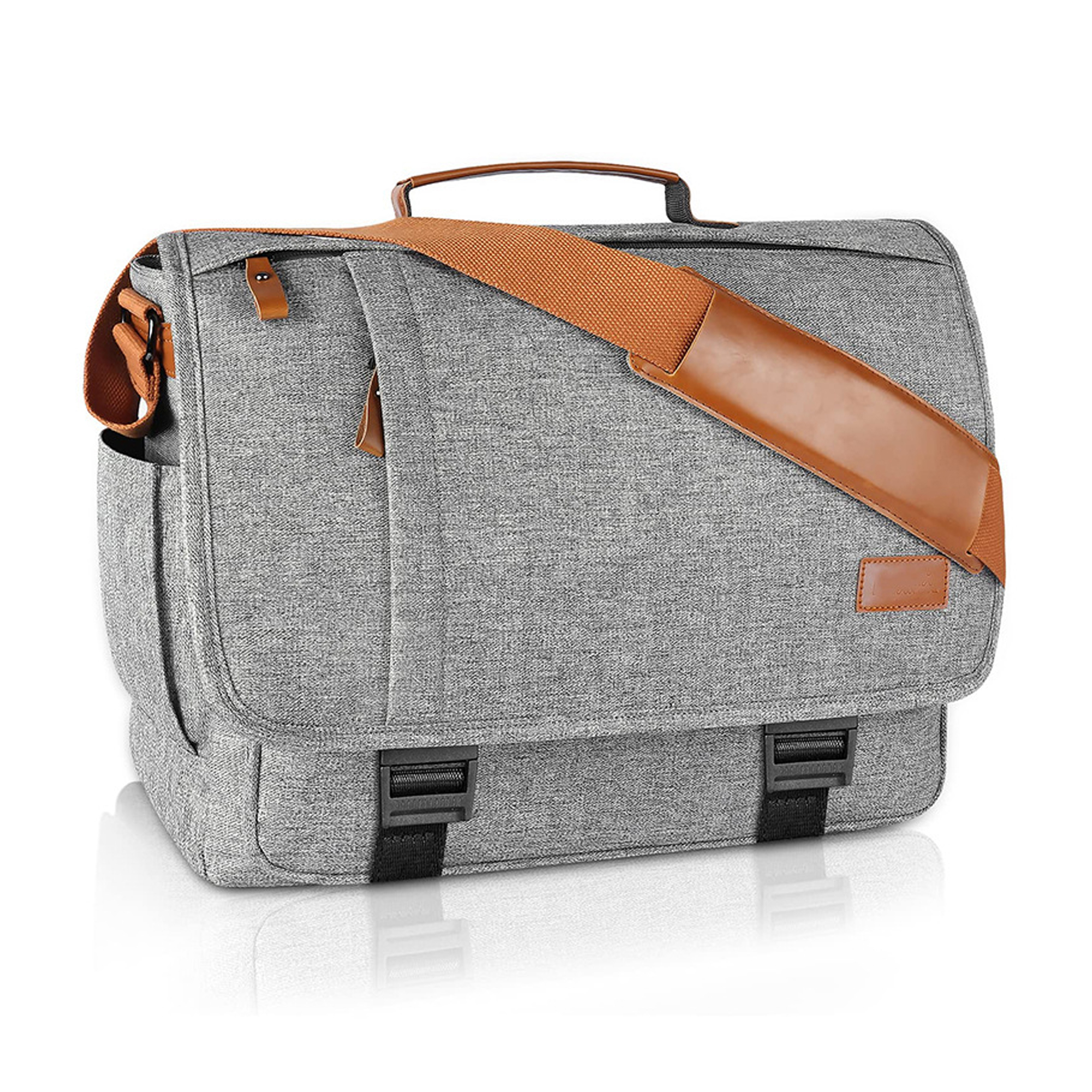Water-resistant Canvas Laptop Messenger Bag 5