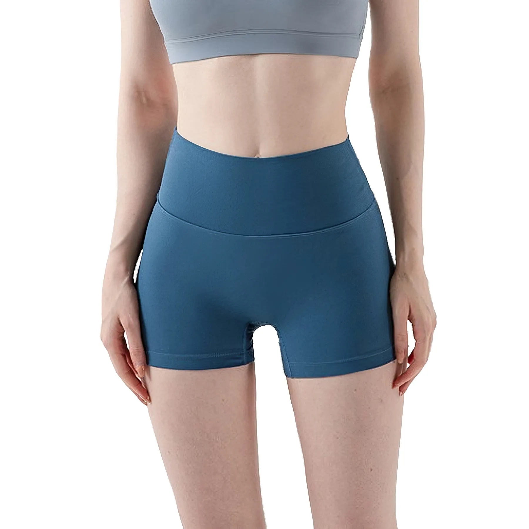 High-Waisted Hip-Lifting Yoga Shorts 4