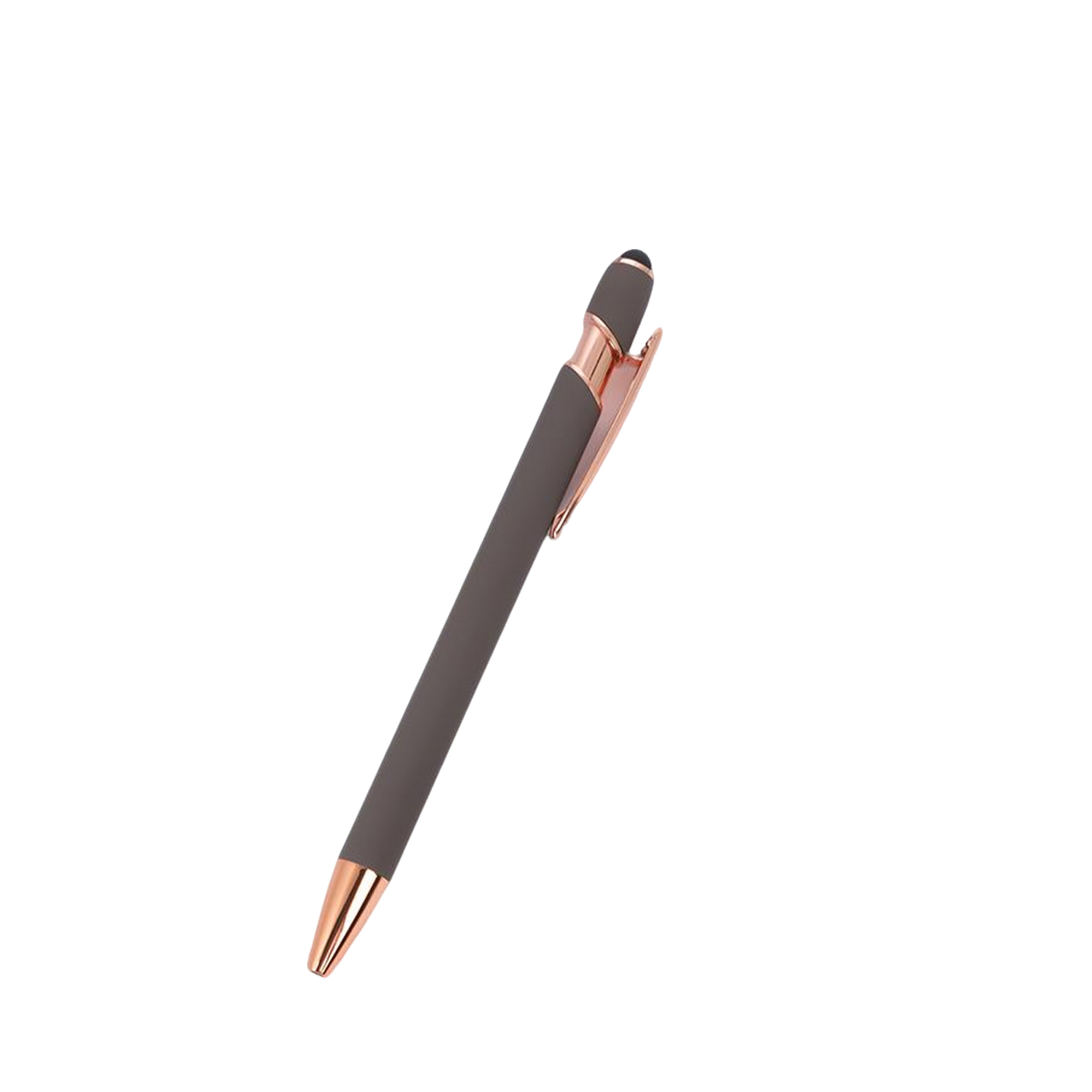Aluminum Rod Ballpoint Pen With Retractable Press Design 3