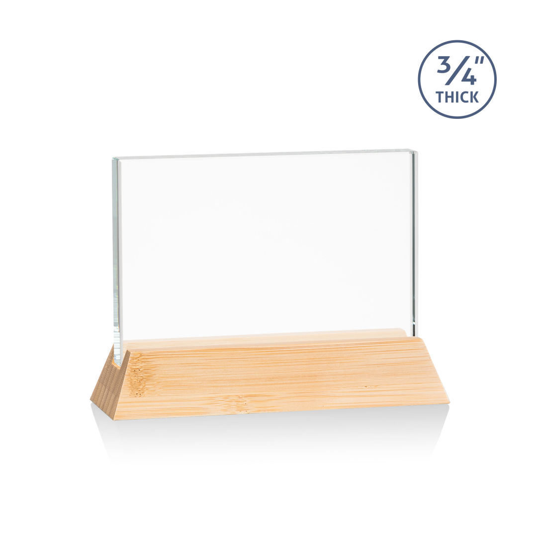 Walkerton VividPrint™ Award - Starfire/Bamboo (Horiz) 9