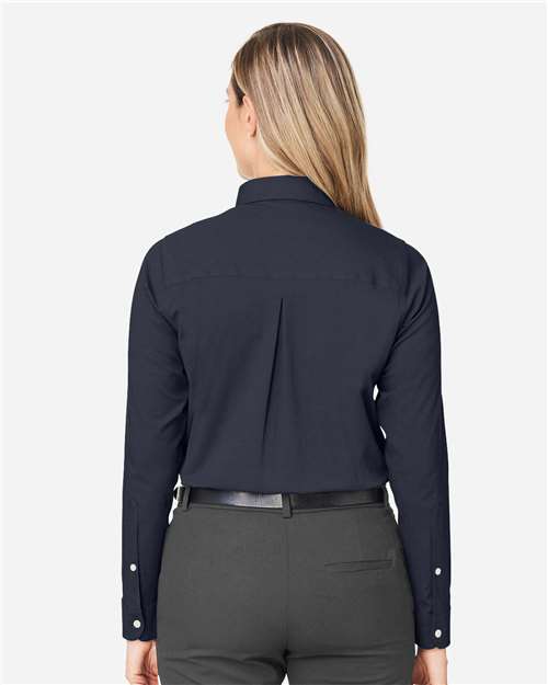 Women's CrownLux Performance® Spencer Poplin Dress Shirt - DG505W 16