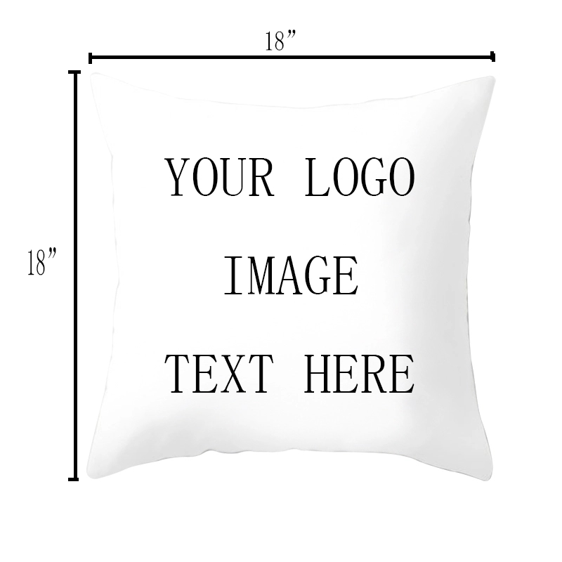 Custom Pillow Covers 18" x 18" MOQ 100PCS