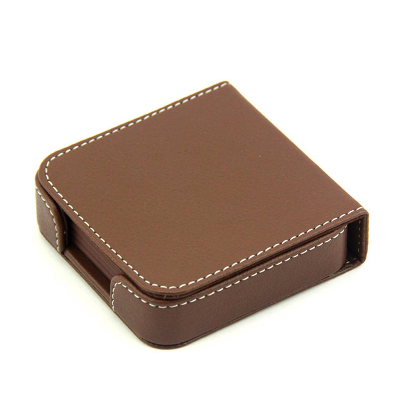 PU Leather Insulated Coaster Set 6