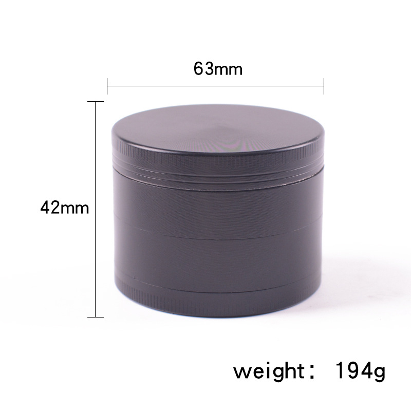 4-layer Zinc Alloy Grinder Tobacco Grinder 4