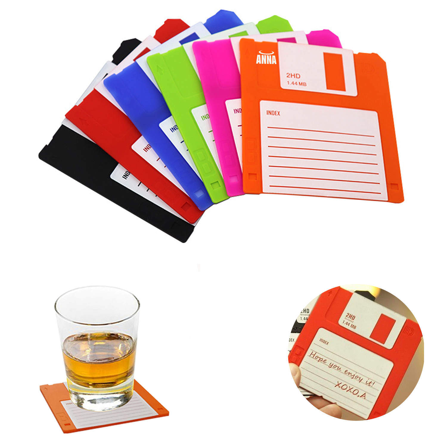 Markable Silicone Coasters 2