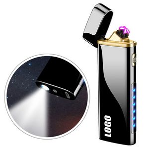 Dual Electric Arc Lighter With Flashlight 3