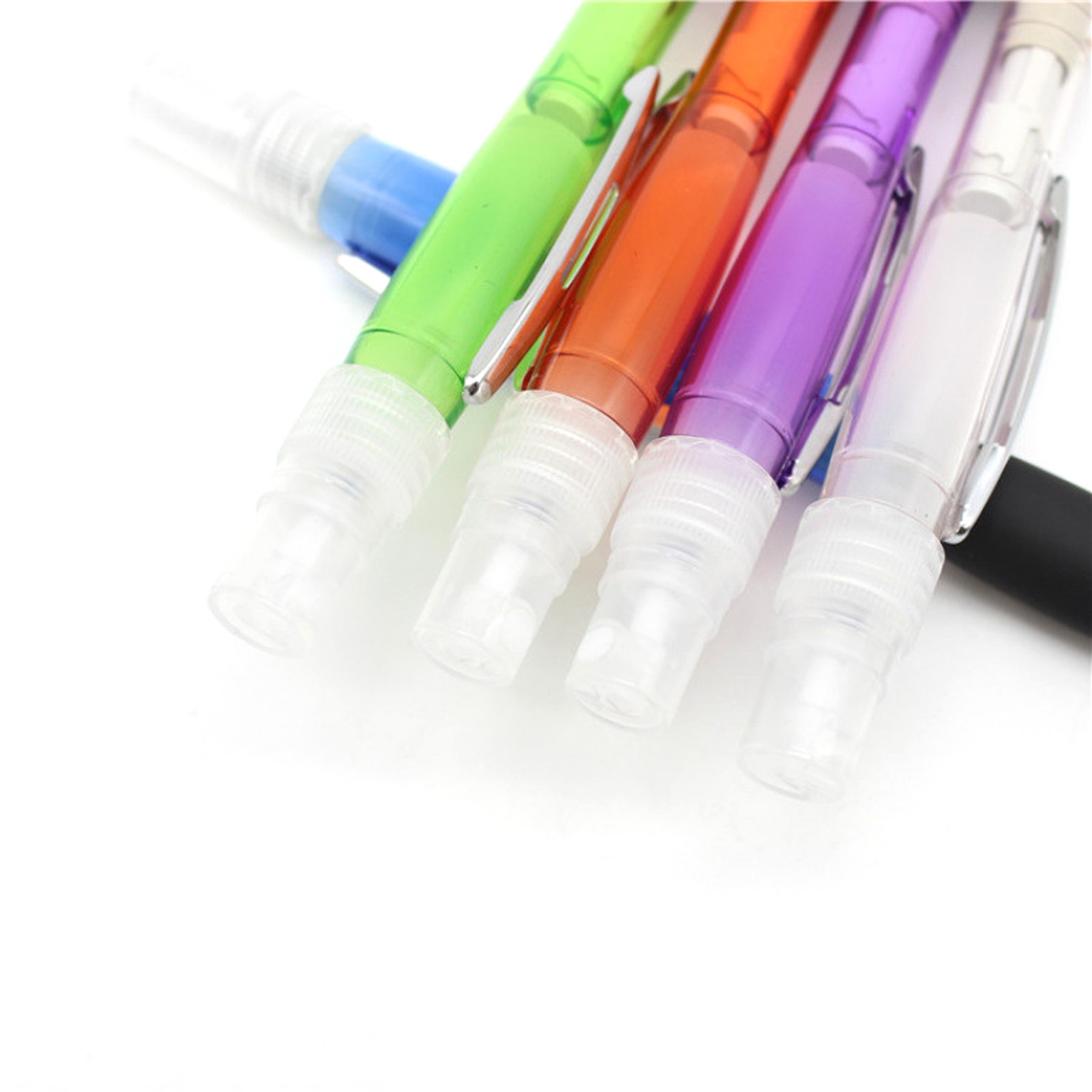 2-in-1 Ballpoint Pen With Mini Disinfectant Spray Bottle 1