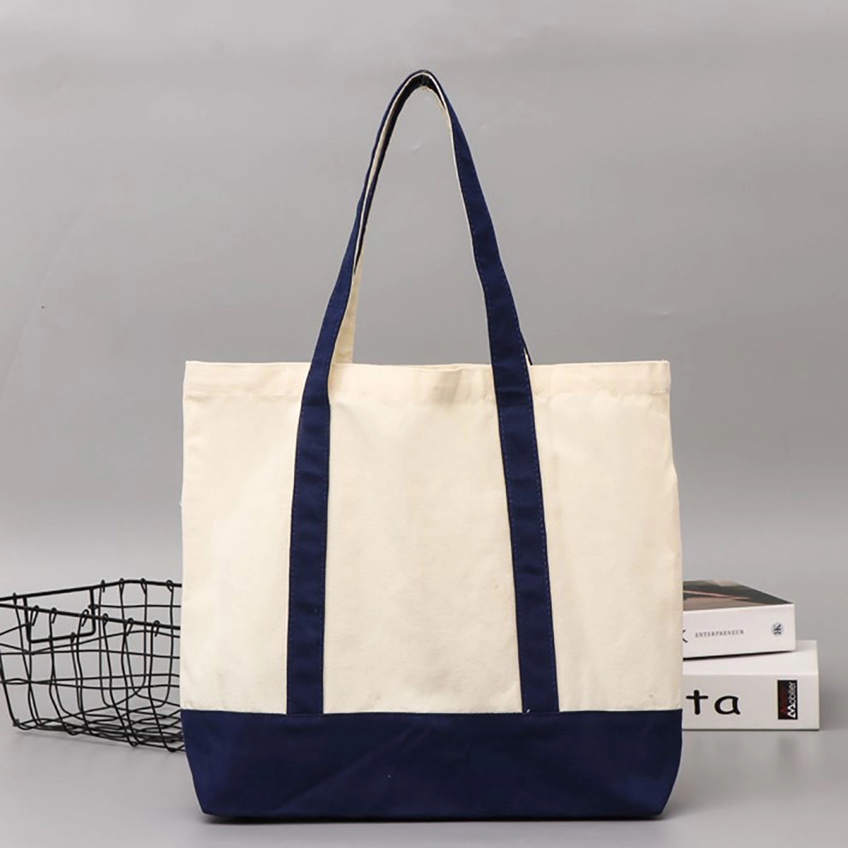 Canvas Tote Bag, custom tote bag with logo imprint 1