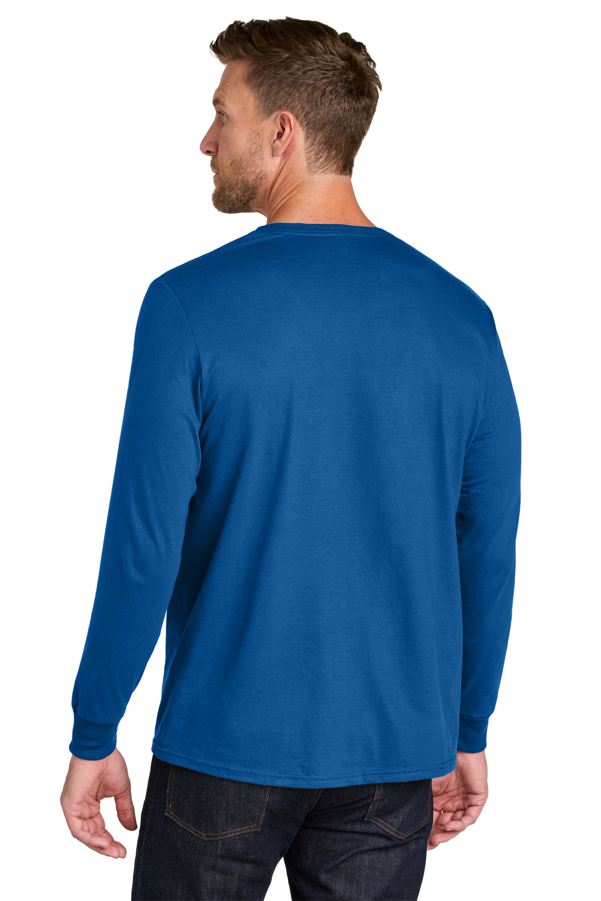 Jerzees Ultimate Unisex Ring Spun Long Sleeve T-Shirt IC46L 8